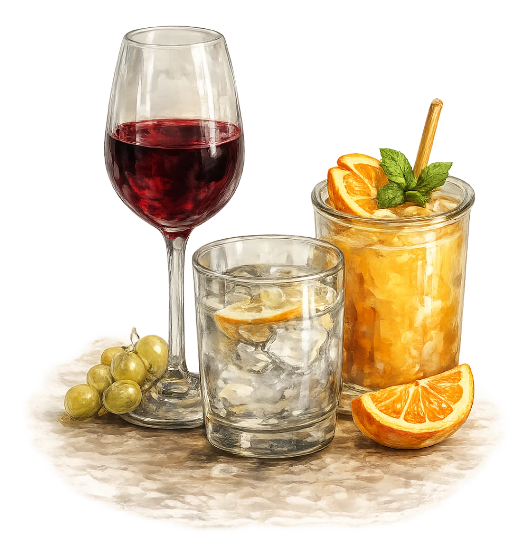 Grafik_Getraenke_Kunst und Culinarium