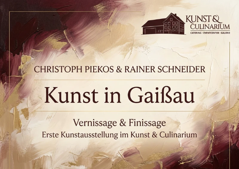Erste Kunstausstellung Kunst und Culinarium