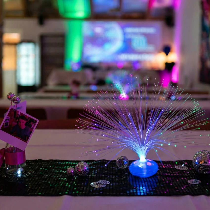 Geburtstag im Kunst und Culinarium Gaissau_Tischdeko_Disco